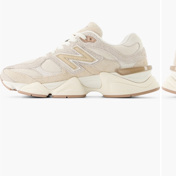 Women’s New Balance 9060 Bisque/Sea Salt - Picture 3 of 5